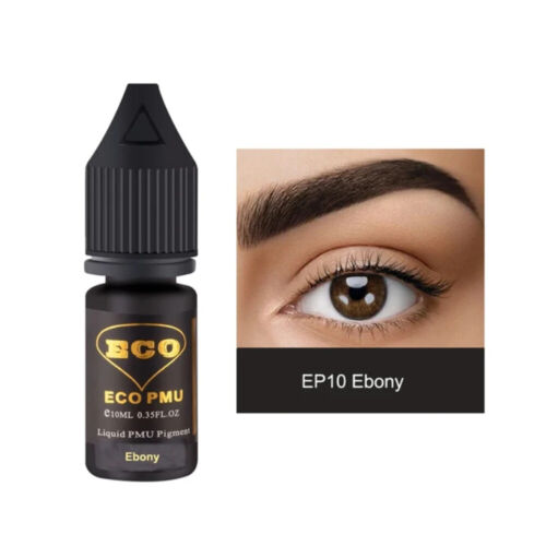 Liquid Tattoo ink Eyebrow Permanent makeup Pigment 10ml Semi Permanent Makeup - Picture 29 of 34