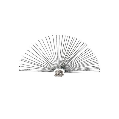 36 Rayons Vélo 14G J Coudés 294 Mm + écrous - Argent - Uxcell