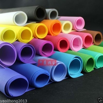 1-2PCS Funky Foam Sheet Craft EVA Foam 20/"x20/" 50x50cm,Thk 2mm,Choice Colours