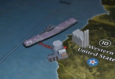 Axis  Allies Parts/Pieces Custom 3D Printed Naval Base x10 