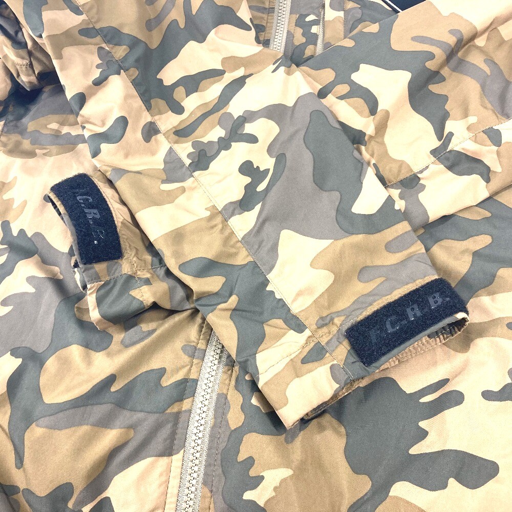 F.C.R.B. NIKE Nike collaboration Camouflage Zip up Parka