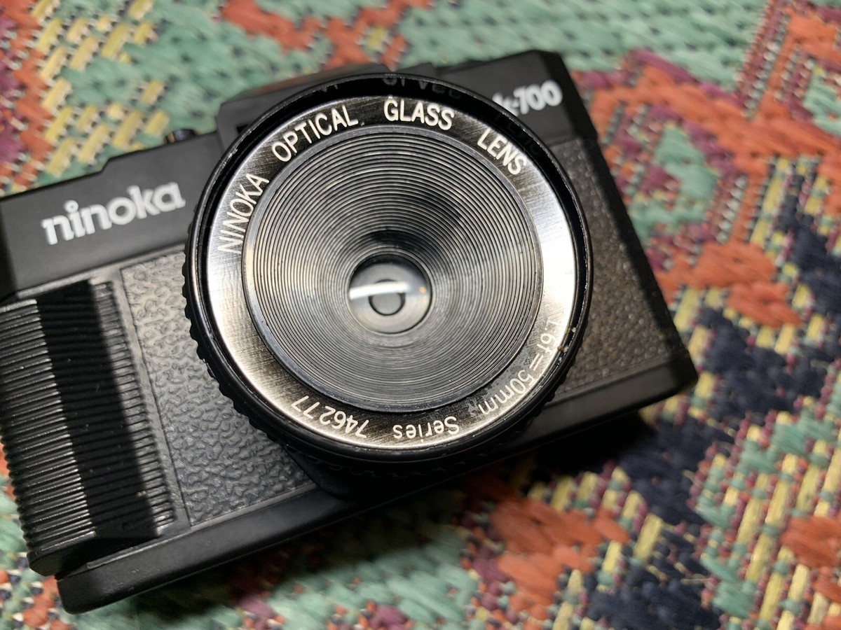 Vintage Ninoka NK-700 35mm Point & Shoot Camera w/ 50mm Lens, Case