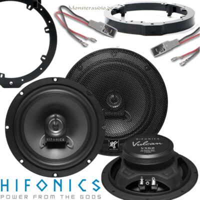 Hifonics Lautsprecher Koax Boxen für Honda Accord Civic CR-Z VIII 8. Generation 