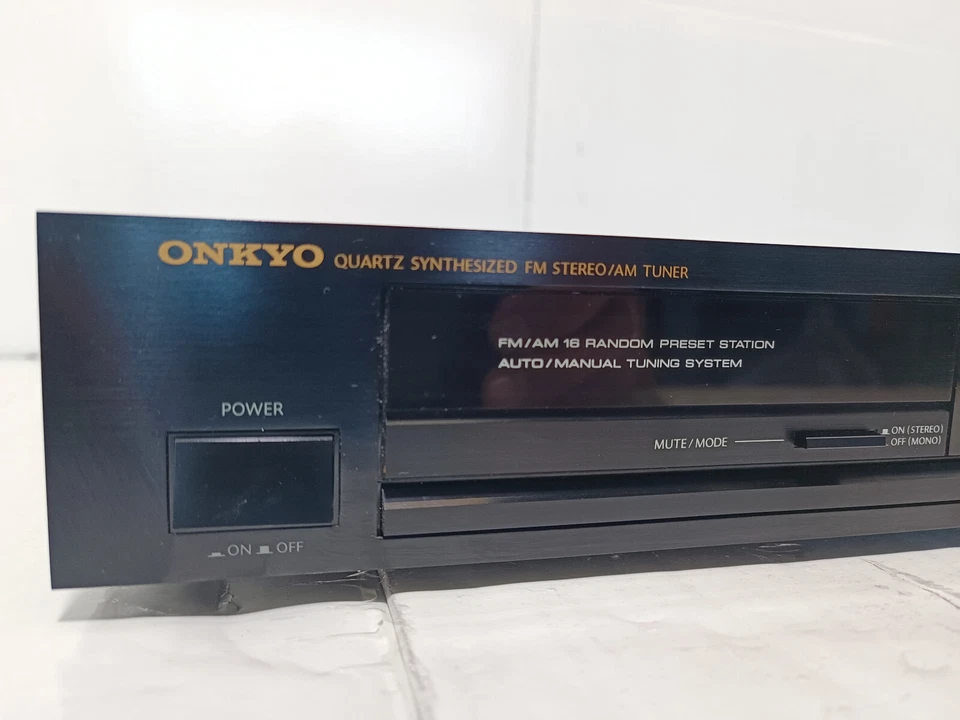 Onkyo T-4430 AM/FM Stereo Synthesizer Tuner Radio - Bild 4 von 4