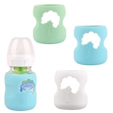 3 Pack Silicone Sleeves for Dr. Brown's Natural Glass Baby Bottles Anti Break...