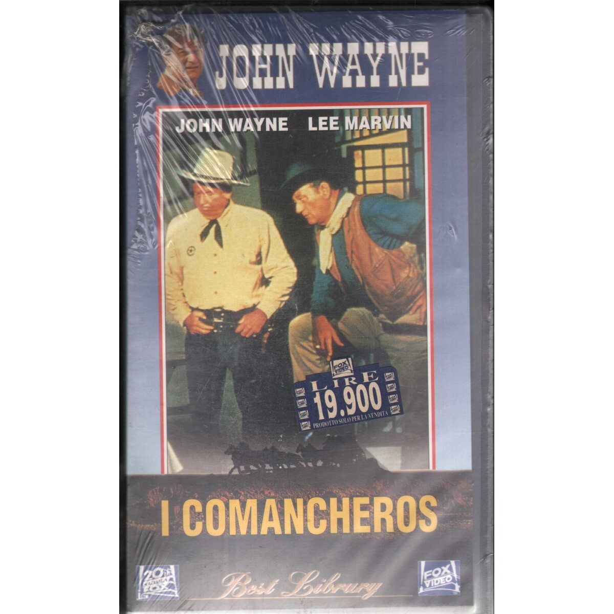 I Comancheros VHS Michael Curtiz Univideo - 117715 Sealed