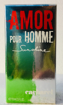 Amor pour Homme Sunshine Cacharel for Men Eau de Toilette 75ml New Sealed Box