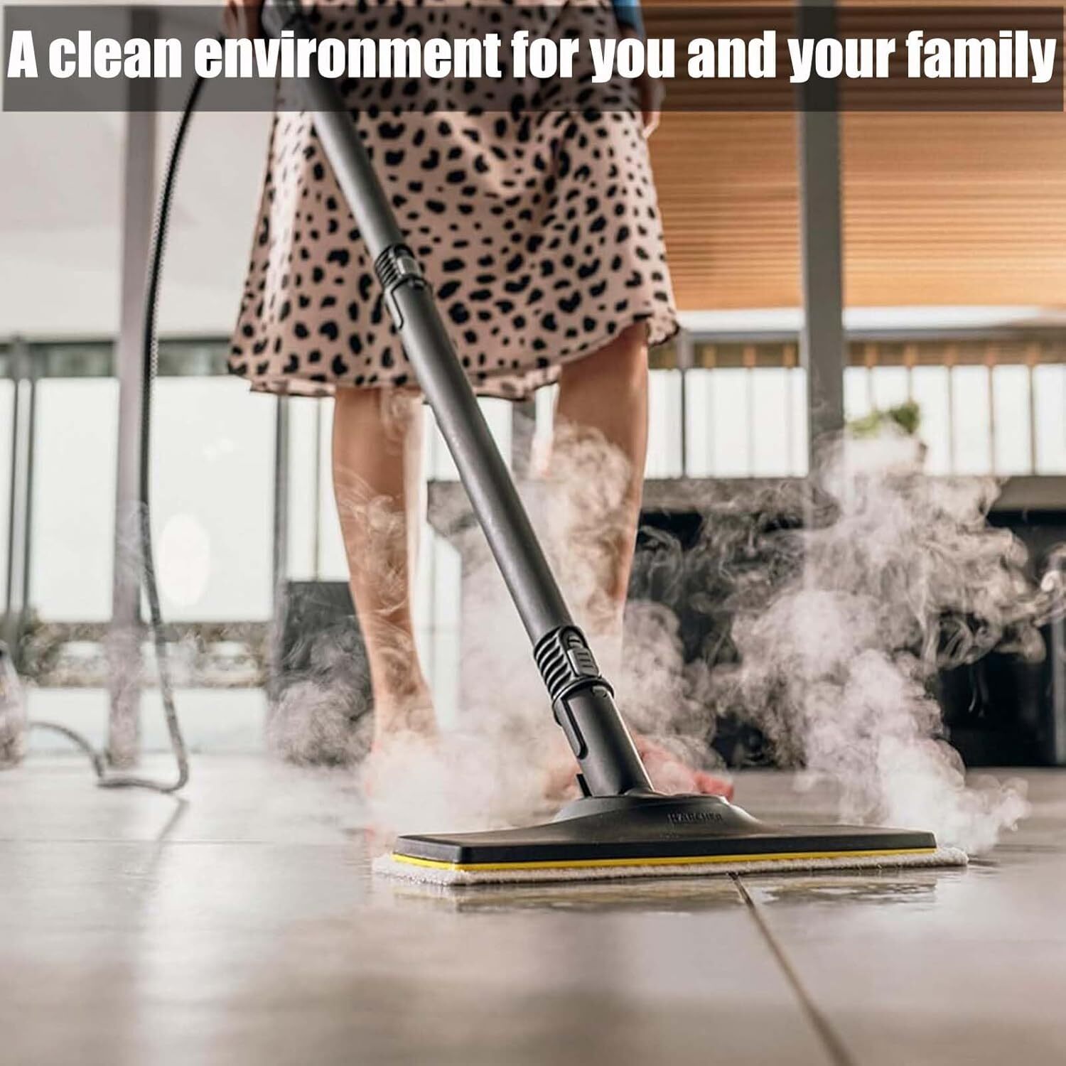 3 Pack Floor Nozzle Microfibre Cloth for Kärcher SC2 SC3 SC4 SC5 Steam Cleaner