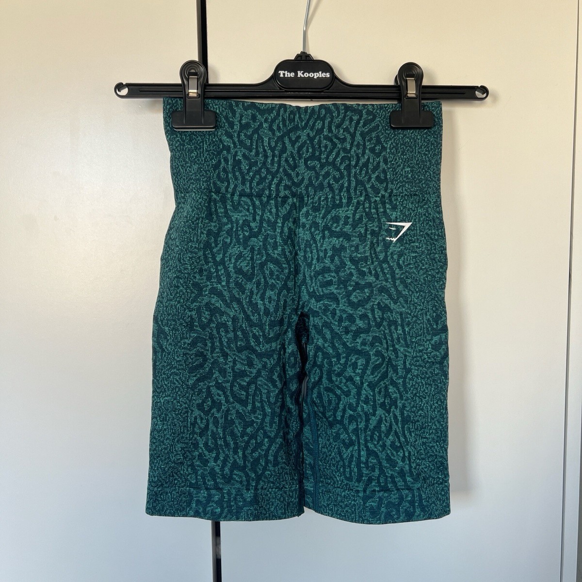 Gymshark Adapt Animal Teal Shorts UK
