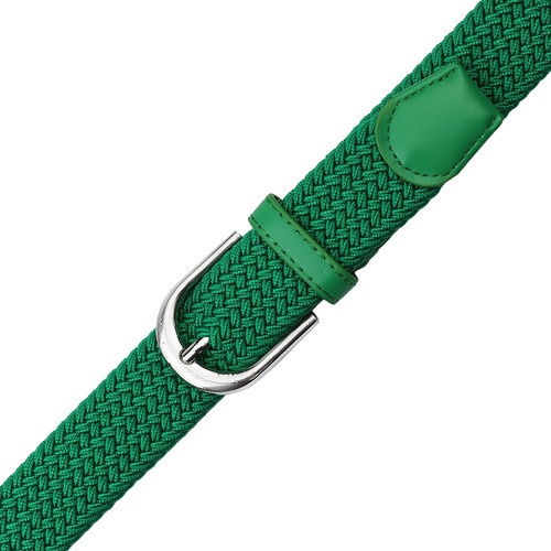 Falari Men Women Canvas Elastic Fabric Woven Casual Stretch Braided Belt - Picture 18 of 42