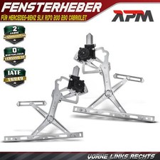 2x Fensterheber Elektrisch mit Motor Vorne L+R f&uuml;r Mercedes-Benz R170 Cabriolet