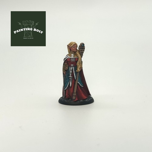 Pro Painted Miniature: Female Druid, Wizard, Warlock, Sorcerer - PATHFINDER, DND