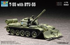 Trumpeter 07284 T-55 with BTU-55 in 1:72 Bausatz Neu+OVP