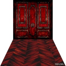 10'x20' CP Retro Wooden Wall Scenic Microfiber Fabric background backdrop SD120