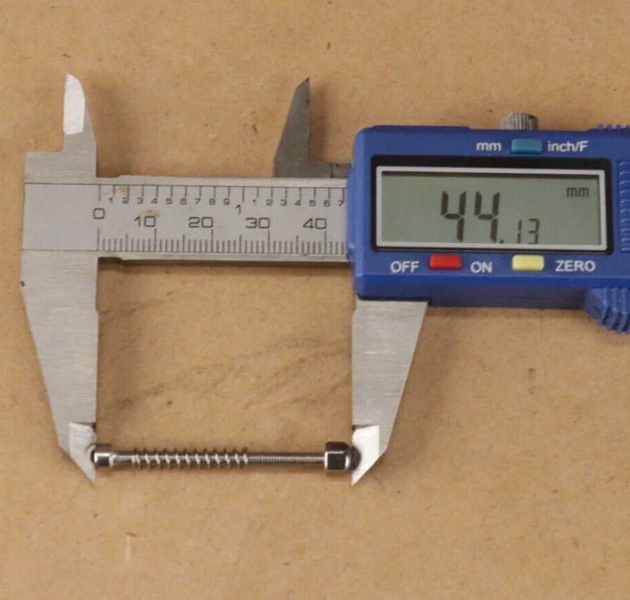 Новый 40 мм задний Dropout регулировки винты, пружины, крышка пара винтажный для длительного падения - Изображение 4 из 4