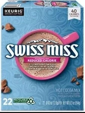 Swiss Miss Hot Cocoa Single-Serve K-Cup®, Light , Reduced Calorie Pods