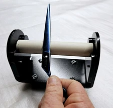 Rideline Hone 2 Round Stones Sharpener For Curved or Straight Shears Sharpening 