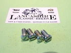 82-1953 TRIUMPH 3TA 5TA T100 T110 T120 KNEE PAD RUBBER SCREWS 1956-74 F1953 UK