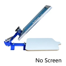 TECHTONGDA 1 Color Screen Printing Table Press Simple Silk Screen Printer