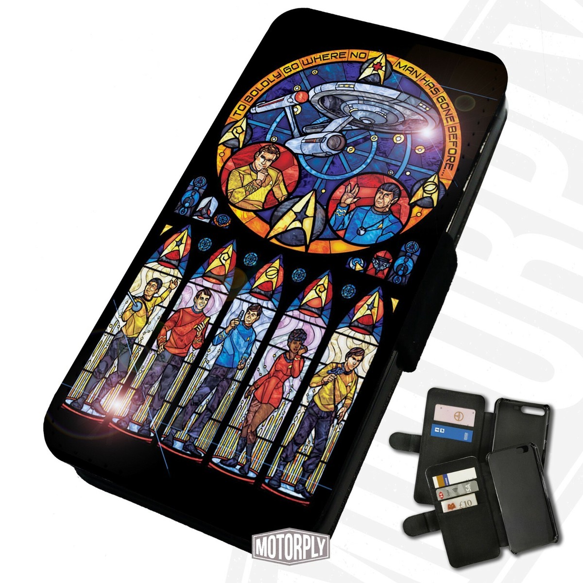 Printed Faux Leather Flip Phone Case For Samsung - Star-Trek-Stained-Glass | eBay Printed Faux Leather Flip Phone Case For Samsung - Star-Trek-Stained-Glass | eBay
