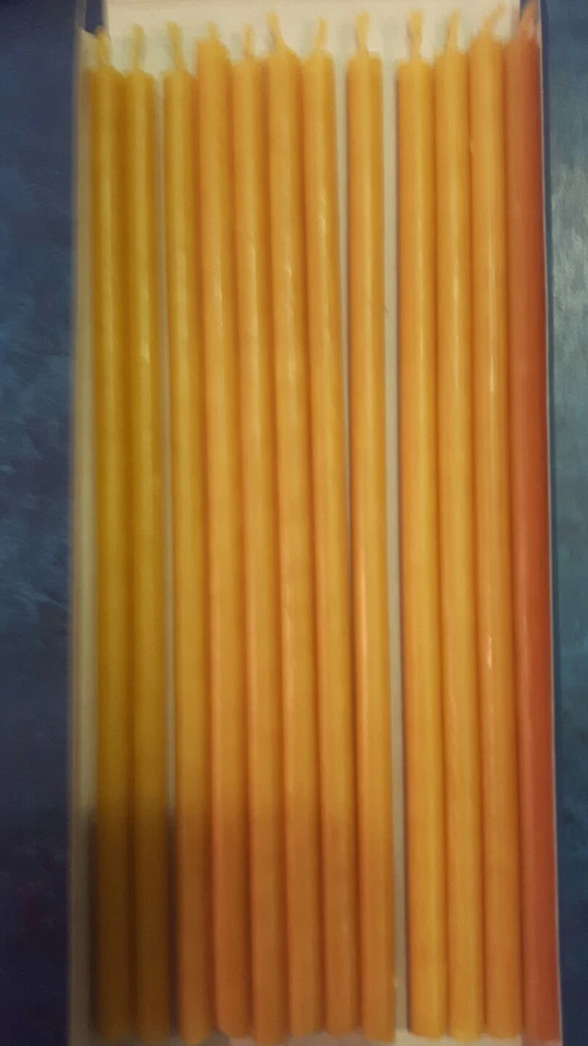 Church Paraffin candles 18cm.X0.5cm. SET OF 12 pc. ( Николай Чудотворец ) -Bless - Image 2 of 2