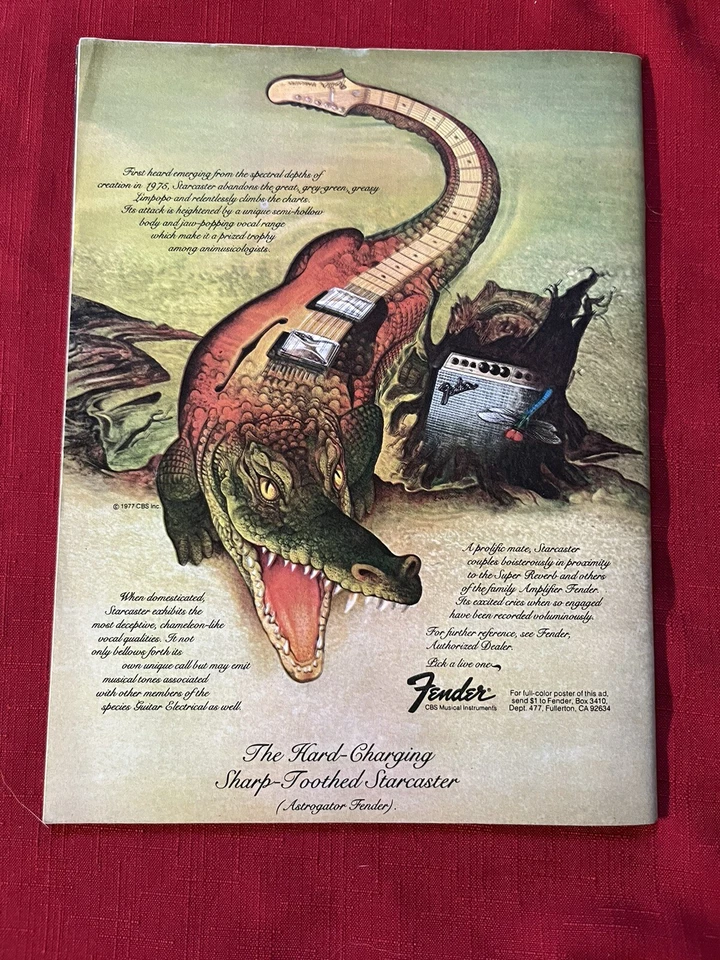 Hit Parader Magazine Sept 1977 Frampton, Ramones, Brian Wilson, KISS, Zeppelin  - Image 2 of 4