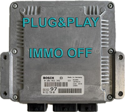ECU Steuergerät Citroen/Peugeot 2.0 HDI,0281011342 9651175080, tested in the car