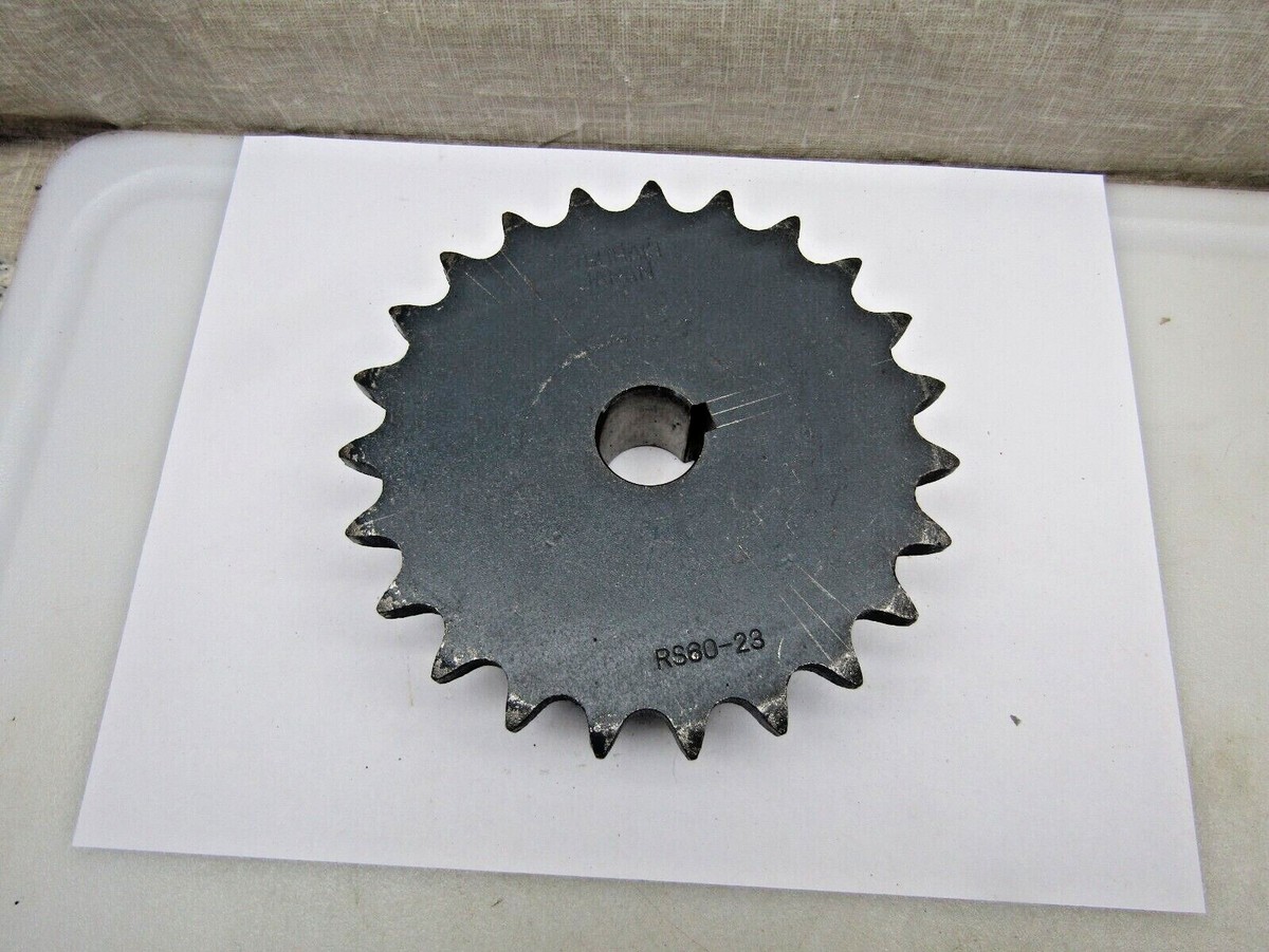 Tsubaki Sprocket RS60-23 60BS23 25mm #60 23 Teeth 25mm Keyed Bore
