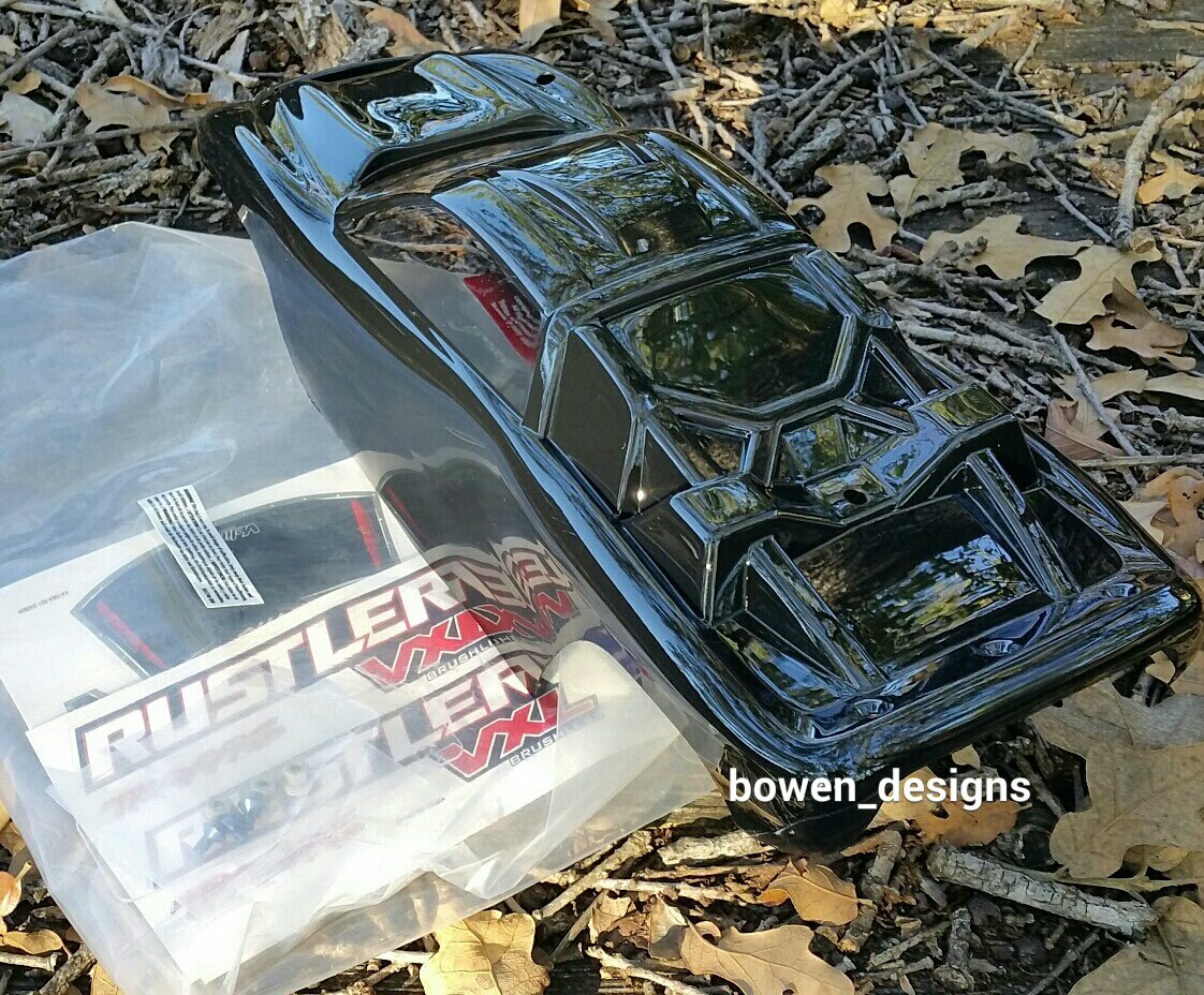 Traxxas Custom Painted RC Body Shell Rustler VXL XL5 Tamiya
