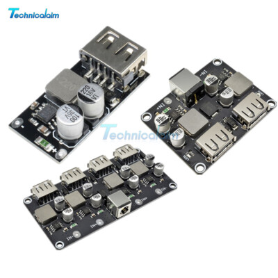 1/2/4 Channel DC Step-Down Buck Converter Module 12V24V QC3.0/2.0 Fast Charger