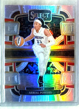 Aerial Powers 2024 Panini Select WNBA  Silver Prizm Card-#70 Atlanta Dream