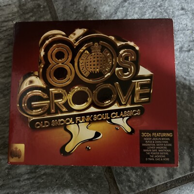 80 s GROOVE   OLD SKOOL FUNK SOUL CLASSICS DIGIPACK 3 CD Album Gut