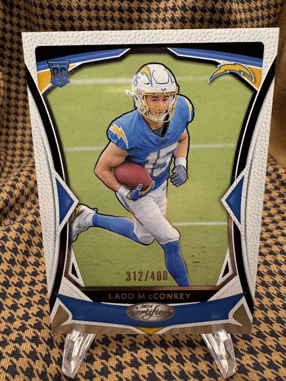 Ladd McConkey - #312/400 - 2024 Panini Certified - 125 - ROOKIE RC
