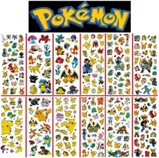 POKEMONS 3D puffy Stickers Cards pockets monsters Pok mon pokemon Pikachu