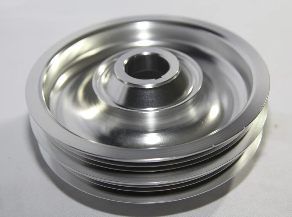 银曲柄滑轮仅适用于 B 系列 88-00 Civic B 88-91 CRX 93-97 Del Sol — 第 4/4 张图片