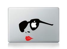 Glasses Sticker Viny Skin Decal Protector for Macbook Air/Pro/Retina 13"15"17"