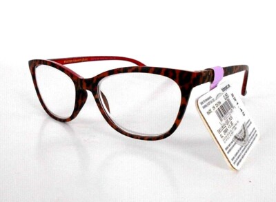 Reading glasses WOMEN GLOSS by FOSTER GRANT GL 2004 LEOPARD MSRP $21.49 (#1013)