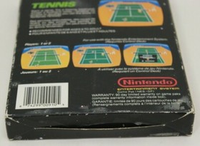 Tennis (NES) Complete In Box CIB - Not Mint