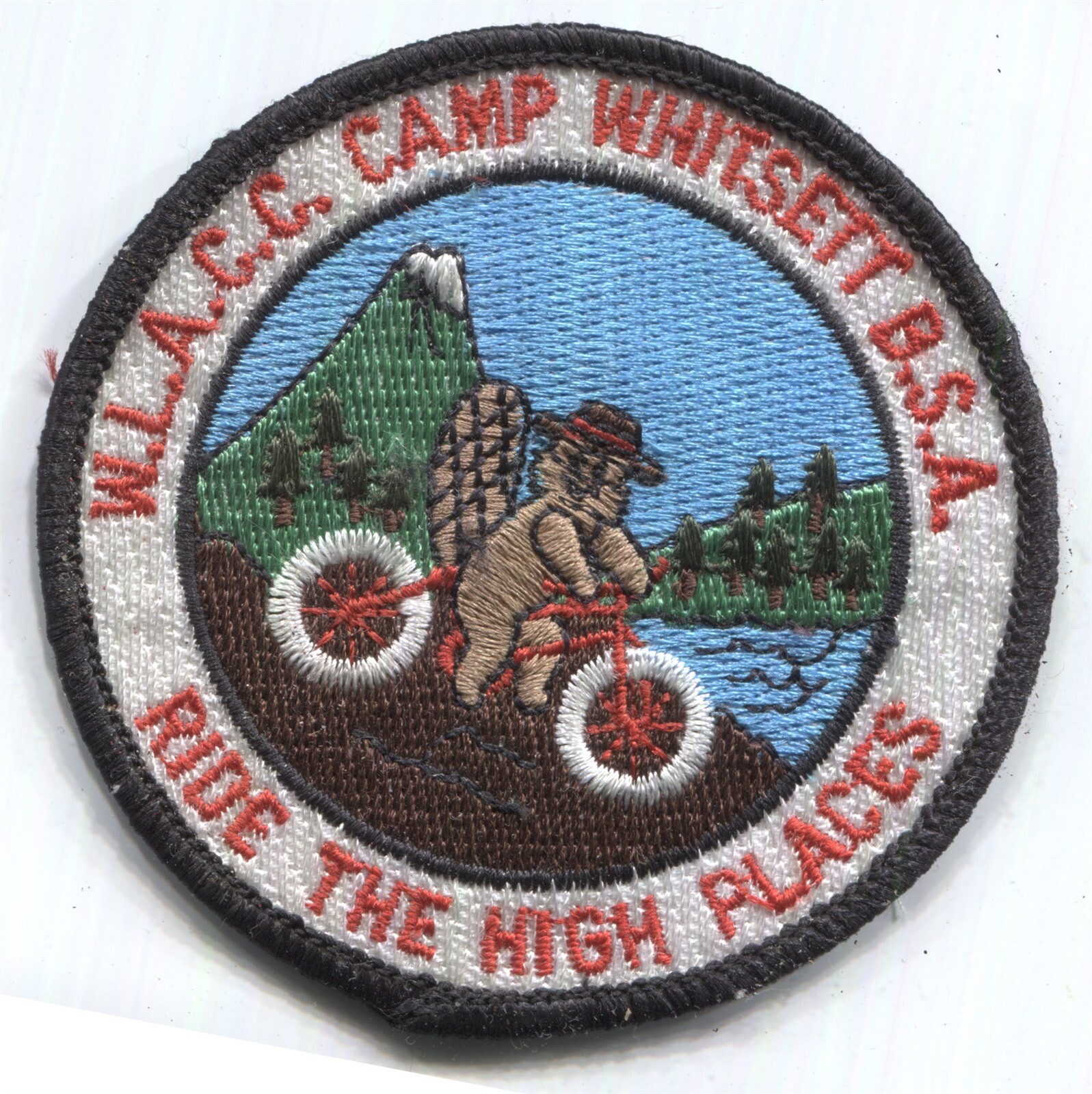 BSA WLACC Western Los Angeles County Council patch scout CAMP WHITSETT