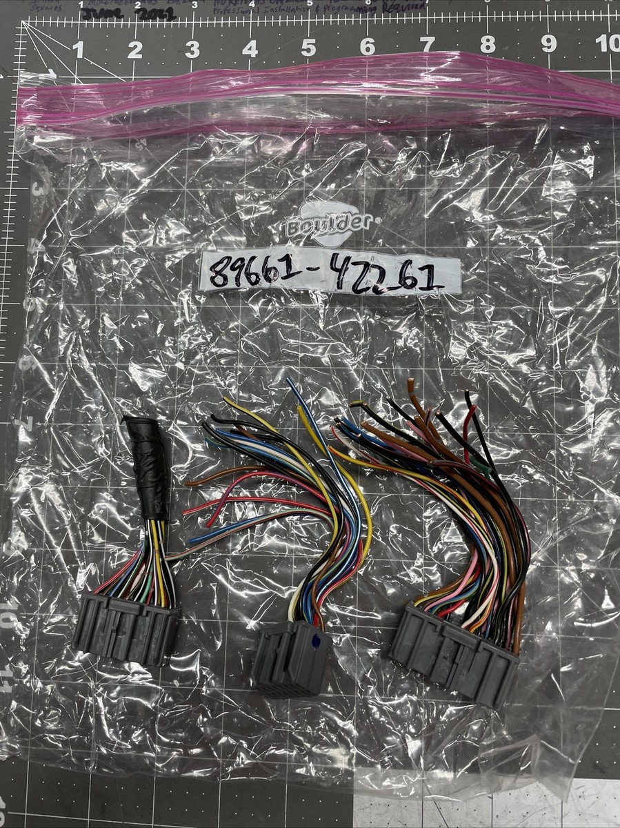 1996 1997 toyota rav4 engine computer 4x4 AT 89661-42261 Wiring
