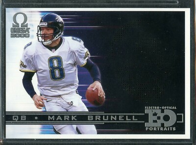 2000 Pacific Football Electro-Optical Portraits - #10 - Mark Brunell - Jaguars