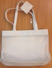 Large Beach Tote Pool Bag Family Mesh Beach Bag for Toys Vacation Essentials