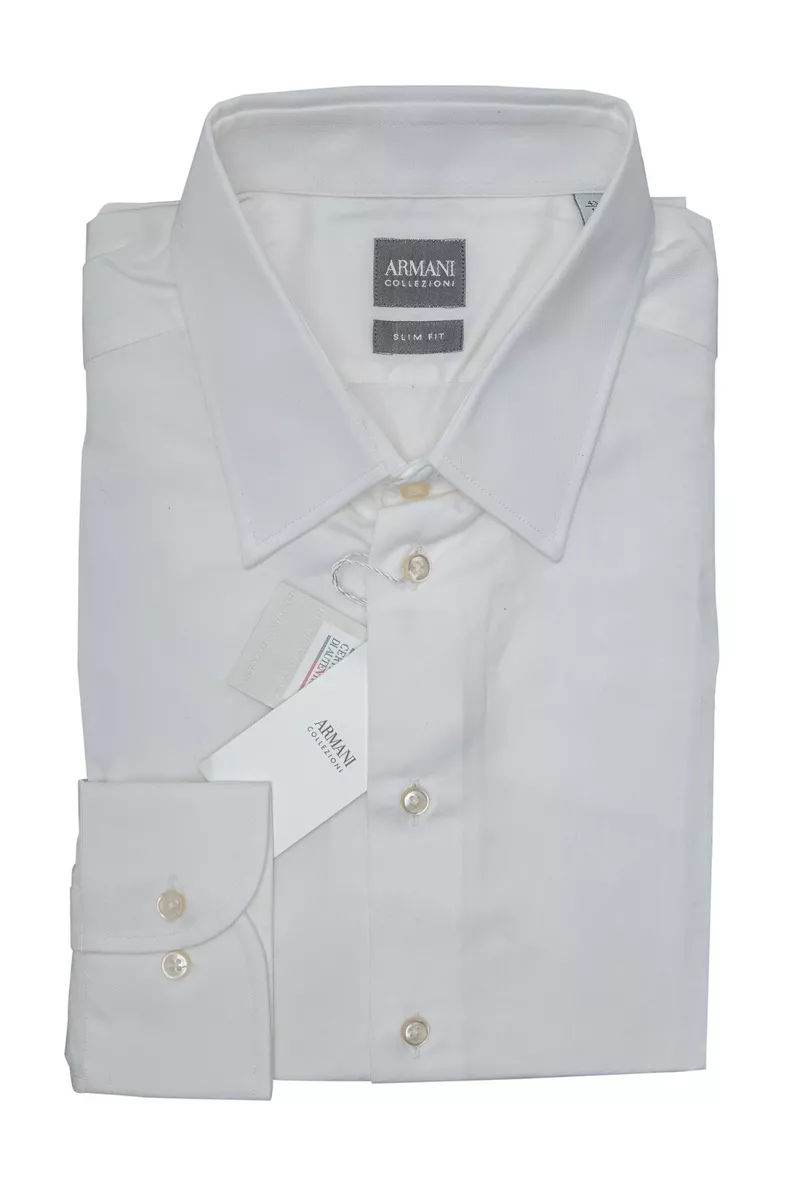 Armani collezioni modern store fit dress shirt