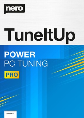 Nero TuneItUp PRO 2024 - Windows Systemtuner - Lizenz für 1 PC- Download Version