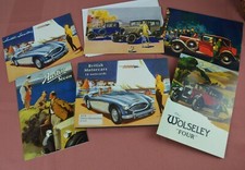 Oldtimer Postkaten / British Motorcars 10 Stück