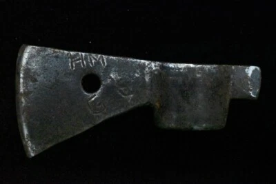 LARGE VTG HM GERMAN SPLITTING MAUL AXE HEAD HATCHET TOOL LOGGING HAMMER ANTIQUE - Image 1 of 4
