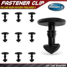10x Nylon Rear Bumper Tow Eye Cover Clips for Land Rover Discovery Freelander 2