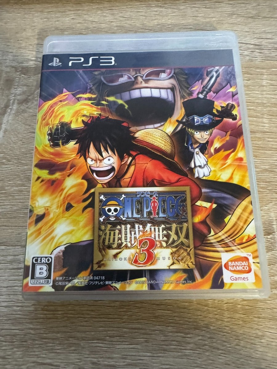 CONSOLE SONY PLAYSTATION 3 (PS3 SLIM/320GB) ONE PIECE KAIZOKU MUSOU GOLD EDITION JAPAN (COMPLETE - GOOD CONDITION