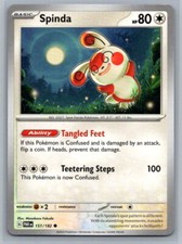 Spinda 151/182 Paradox Rift Common Pokémon TCG 2023