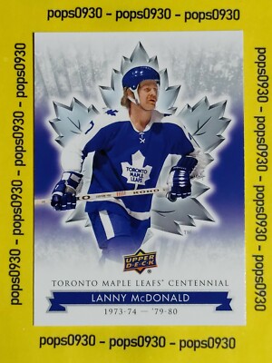 Lanny McDonald, Toronto Maple Leafs, 2017, Centennial Edition, #34